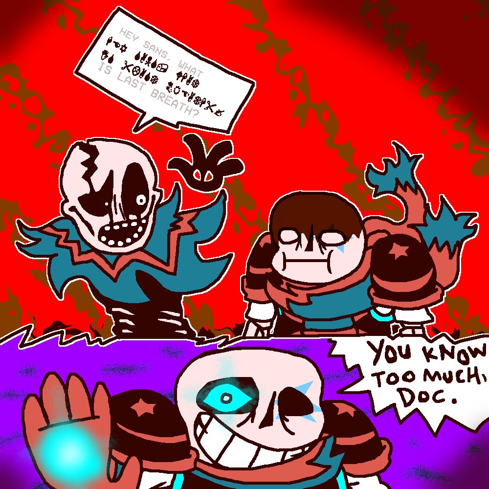 FunkiestBunny's tweet photo. Never ask Sans about that.. #SWAPOUTER #UNDERTALE #Underswap #Outertale https://t.co/DDEv7mnyCS