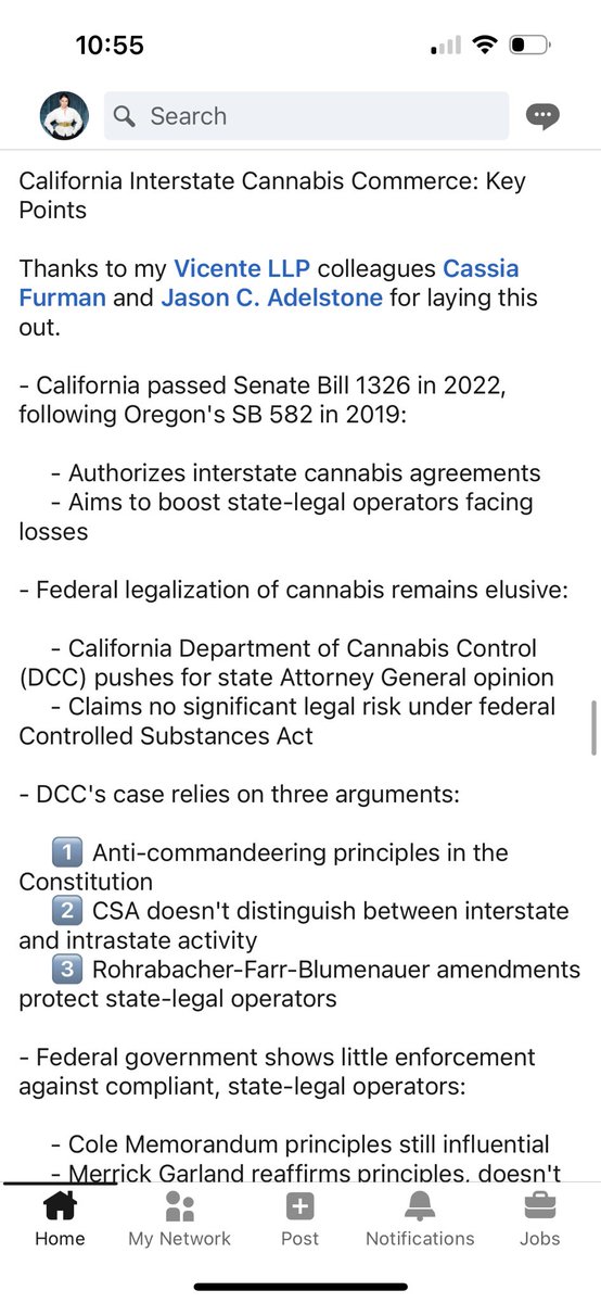 SoniaHendrix's tweet photo. Every bit of this!
Posted by @VicenteLLP
1/3
#interstatecommerce
#cannabis #legalizeit https://t.co/L9h9TUh00d