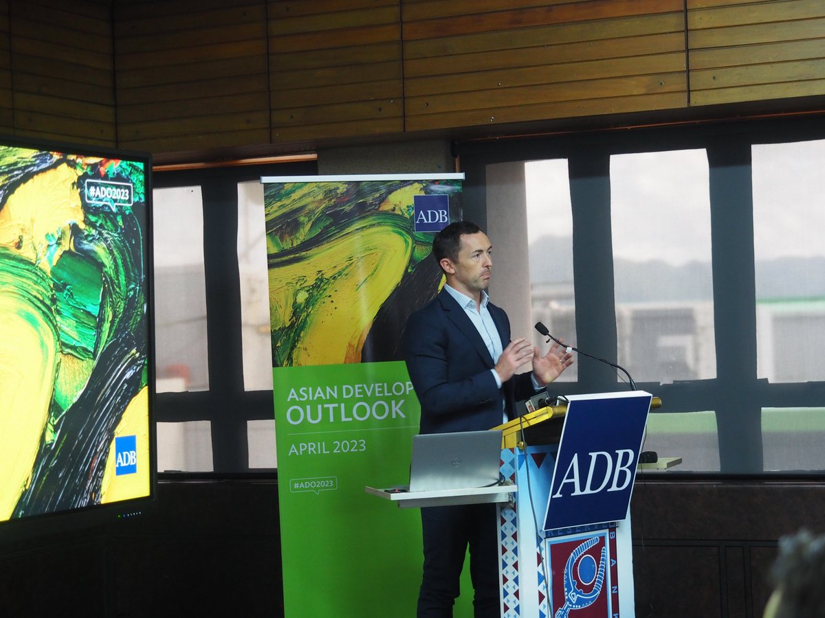 ADB_Pacific's tweet photo. .@ADB_HQ presented the 2023 Asian Development Outlook Report in Fiji today. ADB Regional Director @AaronBattenADB provided opening remarks at the event which showcased the highlights of ADB's flagship economic report. @FijiGovernment 

#Pacific #Fiji #ADO2023 #economy #outlook https://t.co/mTQsKbl7X6