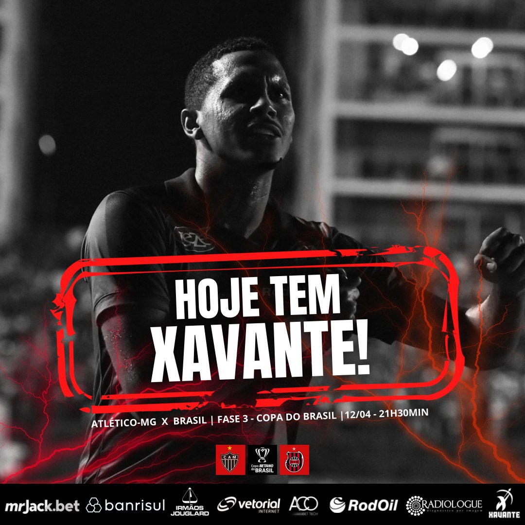 GEBrasilOficial's tweet photo. Hoje tem Xavante! 💪🏾

A partir das 21h30min, o Brasil enfrenta o Atlético-MG, no Mineirão, pelo jogo de ida da 3ª fase da Copa do Brasil. 

Vamos juntos! 

#Avante 🏹 | 📸 Tiago Winter https://t.co/Biwk7YIZRU