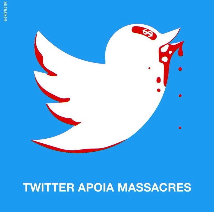 EstelaBezerraPB's tweet photo. Usar a plataforma para permitir que criminosos planejem a morte de crianças é fascismo. Vocês devem ser banidas do Brasil. https://t.co/azoUztg638