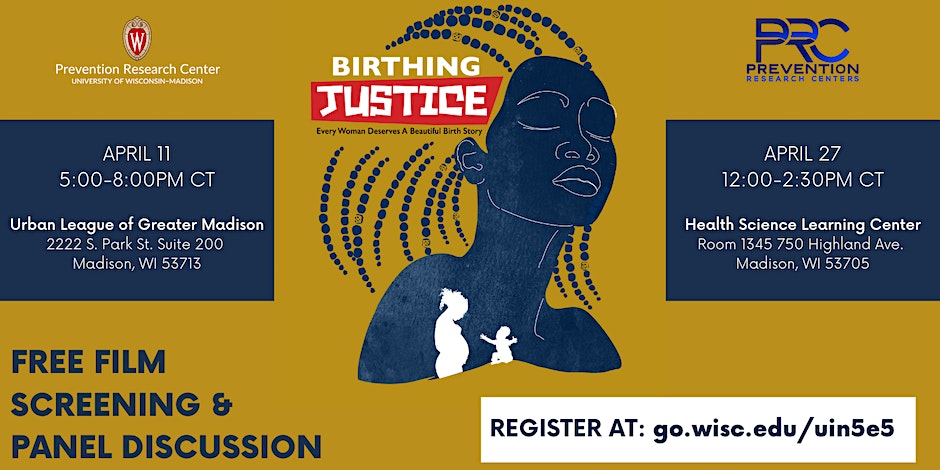 Ortho2Rads's tweet photo. Attended the @UWPrevMed UW Prevention Research Center Campus BIRTHING JUSTICE Film Screening which showcases pregnant black person mortality in the USA 😮💨🤕
#PowerfulFilm #Work2BeDone💪🏾 #BlackMaternalHealthWeek #MaternityHealth #HealthEquity #RacismAndBiasInMedicine @UWHealth https://t.co/B4ilhMXlCR