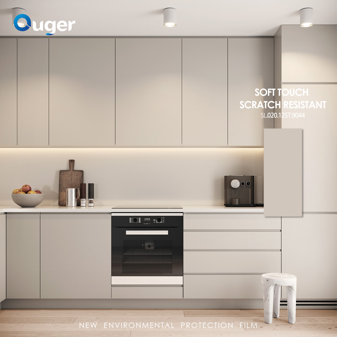 Ouger7's tweet photo. OUGER soft touch PVC series #Interiordesign #OUGER #sratchresistance #cabinet #PETfilm #PVCfilms #vinyl #cabinet #highgloss #lamination #2D #3D #PVCsheet #deco #REACH #vacuum #PVC #vinylsheet #Pantone2023 #laminate #whitematte #softtouch https://t.co/ungGyYDxz1