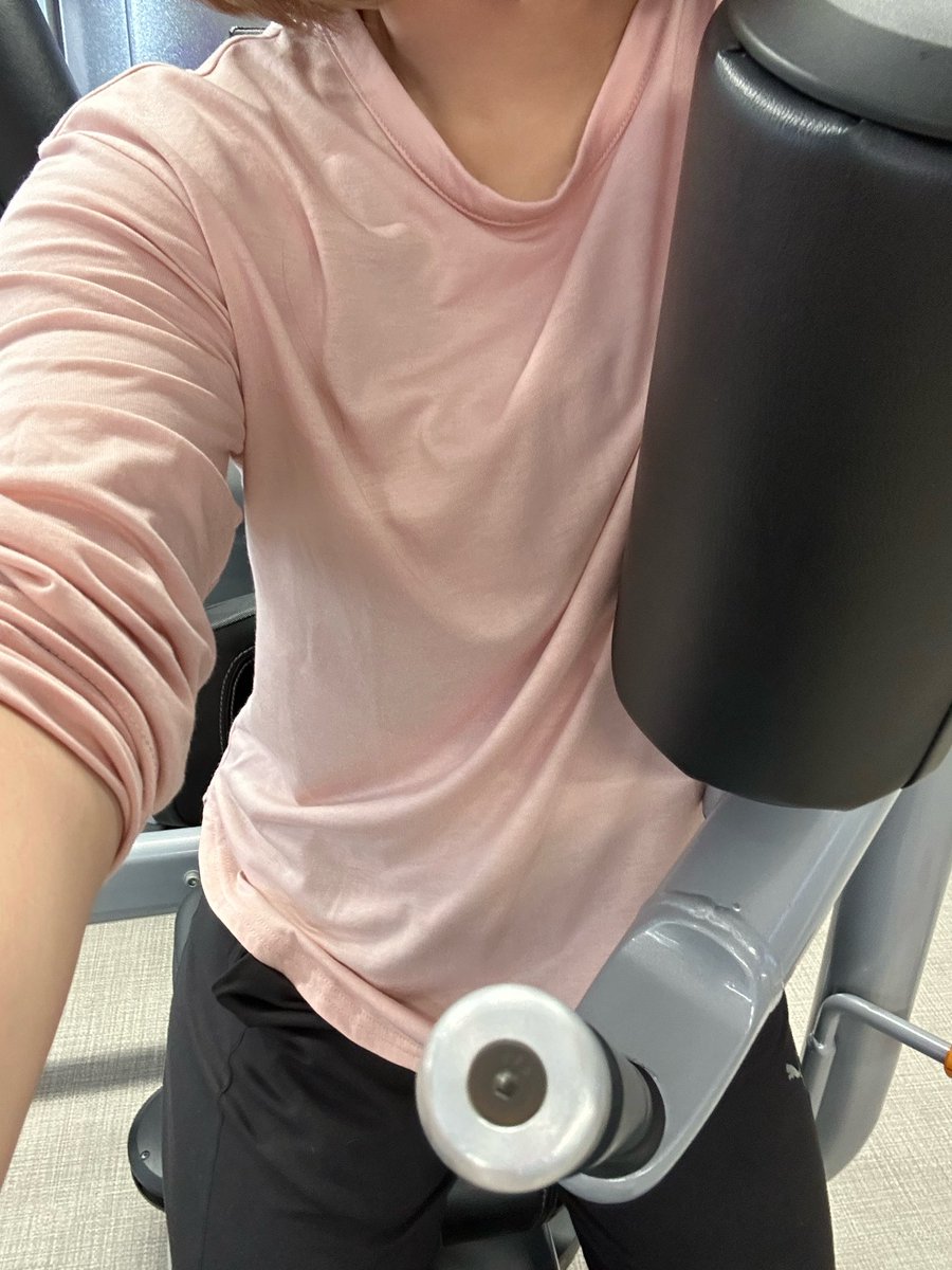 今日もジムに来れた☺️✌️