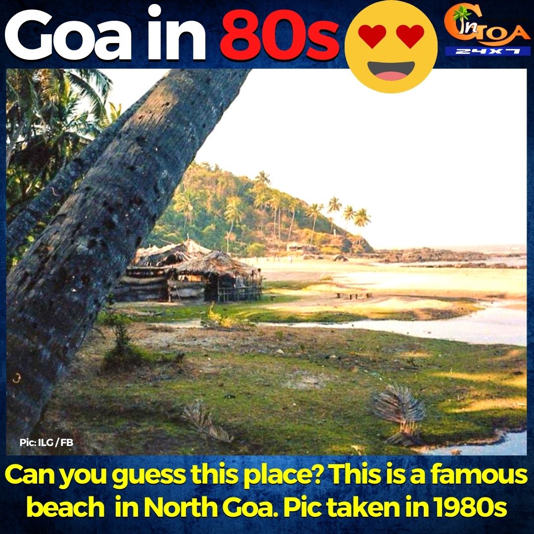 InGoa24x7's tweet photo. Goa in 1980s was so beautiful and pristine 😍 Can you guess the place shown in the picture? Come back for answer at 7pm tonight

#Goa #GoaNews #BeautifulGoa #GoaBeach #OldIsGold #GoldenGoa #GoaTourism https://t.co/X4kR9QRYAF