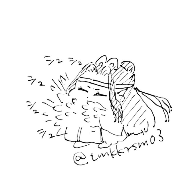 チラ裏猛烈パンチで抵抗する🐰忘機 https://t.co/loWGDyayEK