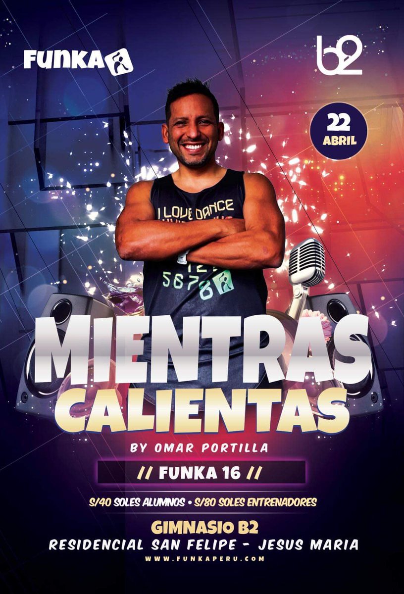 OP2015PERU's tweet photo. @Gimnasiob2 sede Jesús María !!!! Sábado 22 de abril !!!!! https://t.co/gtqDWjJNjd
