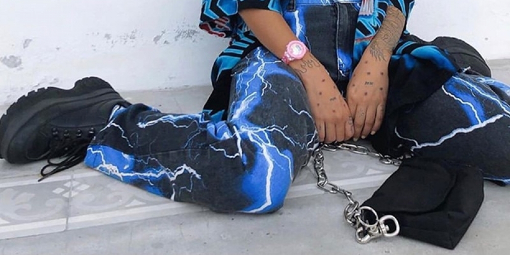 yankeeshoppe's tweet photo. #love #like Lightning Printed Cargo Pants https://t.co/9BPBTOujqu https://t.co/N5bfnAqcED
