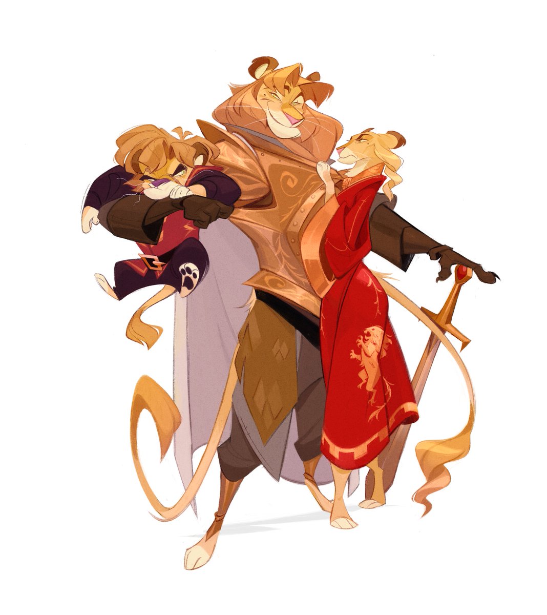 ARealTrashAct's tweet image. Hey-Hey did someone say #PortfolioDay ?

I'm Saira, a character designer ( available for work ! ). I enjoy drawing animals  that act like people and people that act like animals, can you dig it ? 🌟

💌sairavargasart@gmail.com
🌐sairavargasart.carbonmade.com