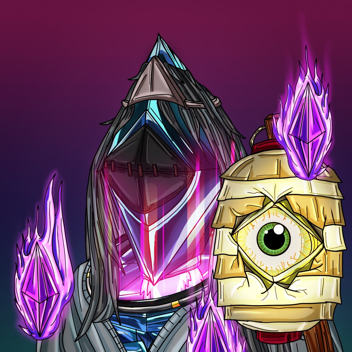 eggaround1's tweet photo. 😱E.Ghost 
She is a Ghost.   
One of Eth.Popp

#OpenSeaNFT https://t.co/AinrV1ObUi