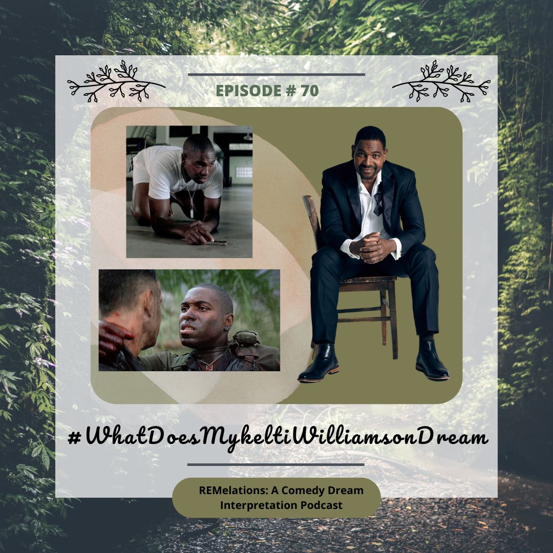 Episode 69 has us talking about all kinds of shrimp, which has us asking... #WhatDoesMykeltiWillamsonDream
#mykeltiwillamson <a href="/mykeltiwmson/">Mykelti Williamson</a>
.
One fun fact about Bubba from the movie "Forrest Gump" is that the character was actually inspired by a real-life person. The author of the