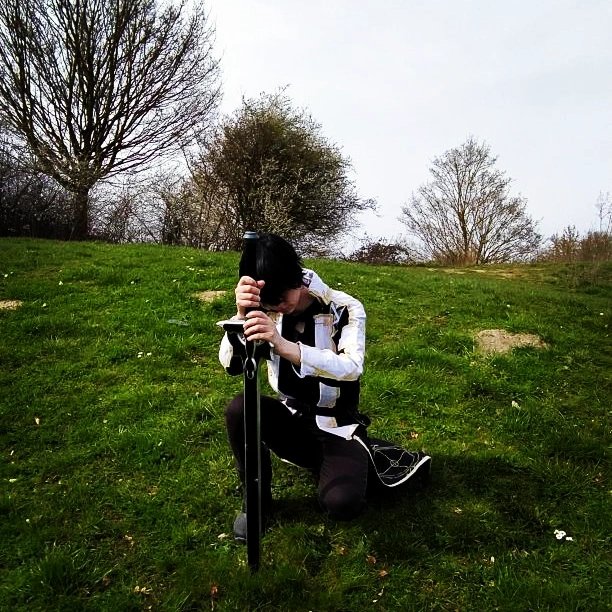 Demon_Fox_Freak's tweet photo. Some Pictures of my latest Selfmade Cosplay. 
It's Kirito from SAO Moon Cradle Arc ✨⚔️

#Kirito #Cosplay #SAO https://t.co/Jv2hDkejRC