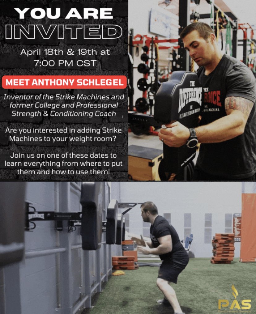 Join us and learn how to use the @DifferenceUSA from the legend himself @schlegelvellie DM what time works best and I will send the link
#footballtraining #footballcoaches #attack #dominate