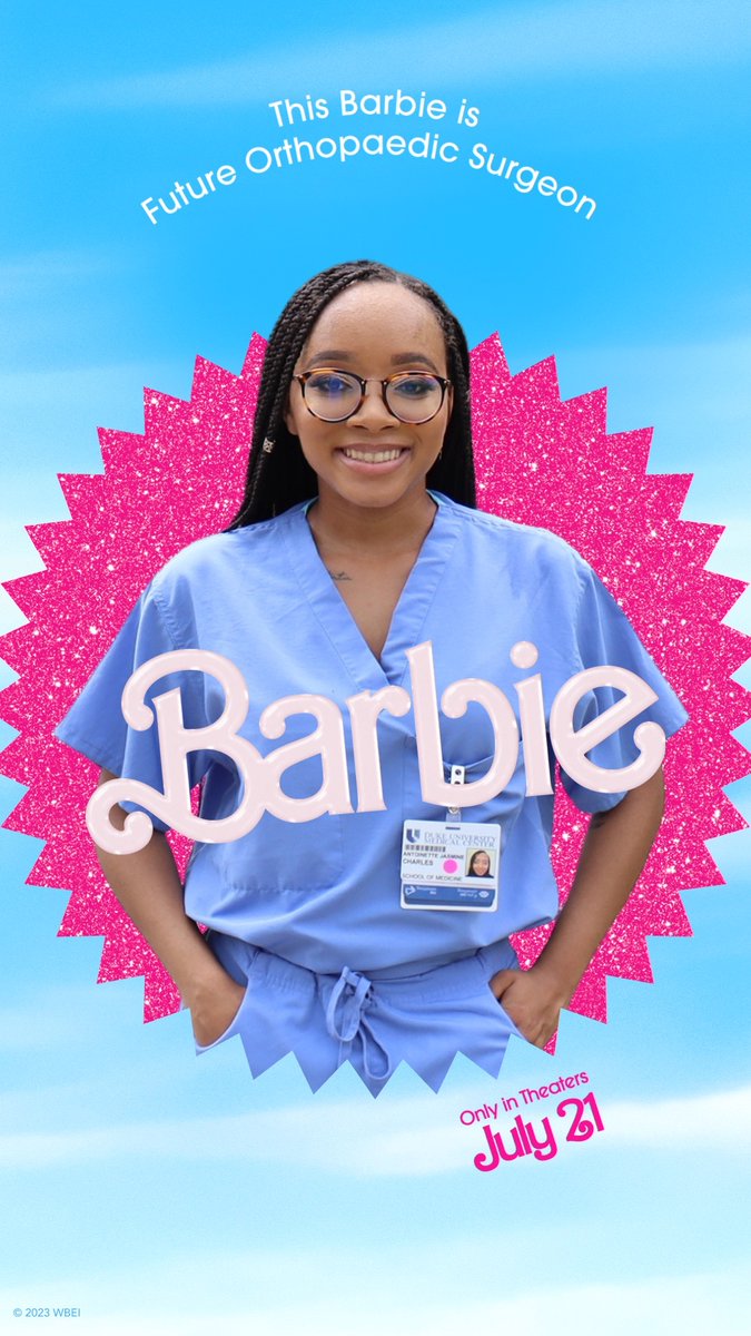 This Barbie is a Future Orthopaedic Surgeon. #futuresurgeon #orthotwitter #orthopod #Barbie #BarbieTheMovie