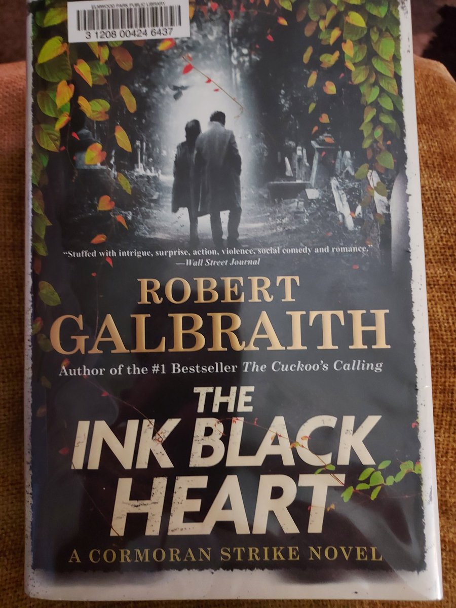 HCMSreads's tweet image. Can't beat the newest in a favorite series!  #springbreakreading @fsd157c @HCMSTigers157c #theinkblackheart #Robert galbraith #cormoranstrike