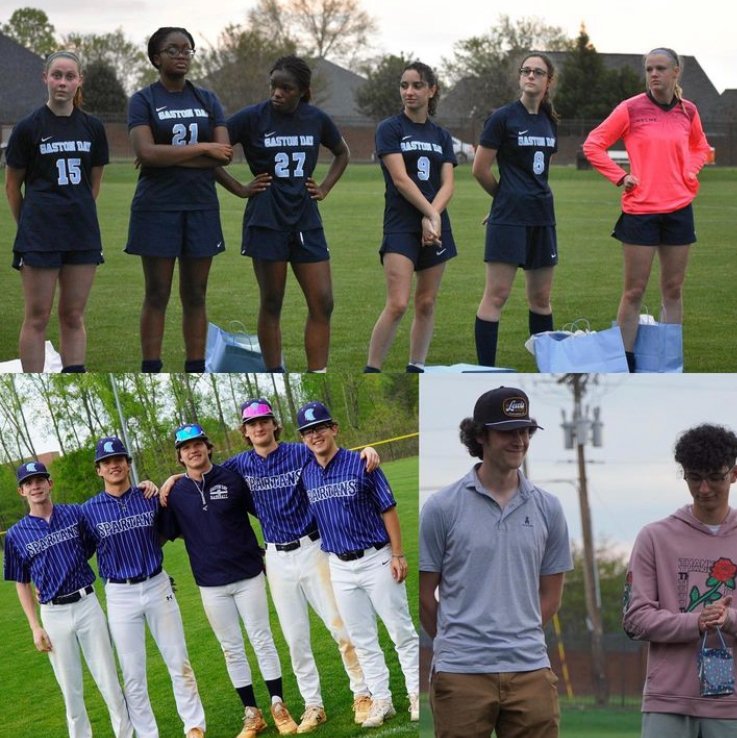 GastonDay's tweet image. Last week we celebrated Upper School Senior Night for baseball, soccer, and track and field. 🎉
These senior athletes have shown their dedication and commitment to their respective sports throughout their high school careers.Congratulations to all of our seniors!