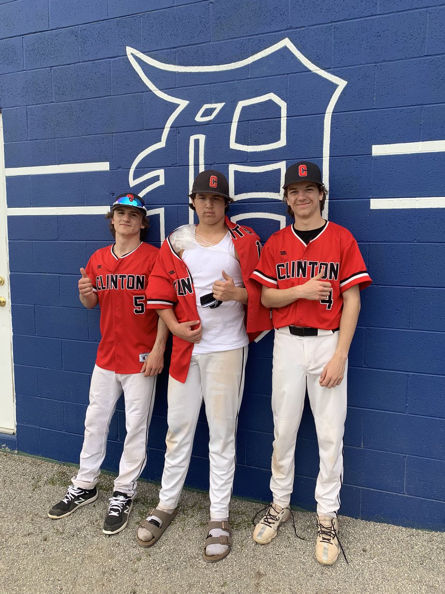 Clinton Varsity Baseball tweet media