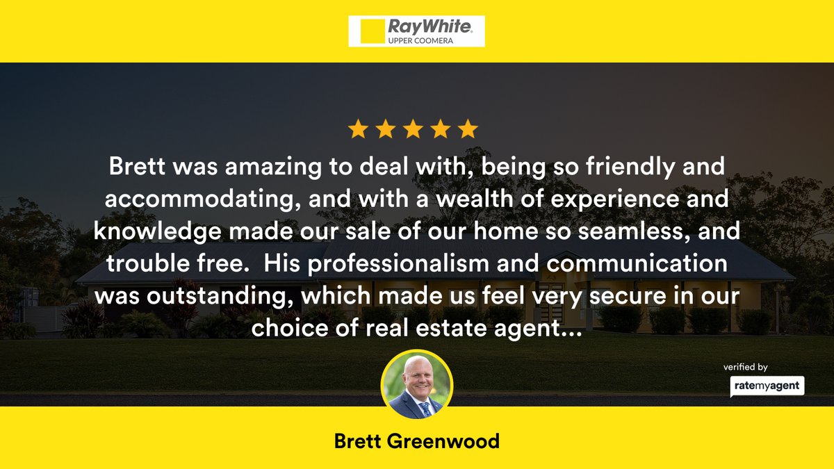 I feel very fortunate for the opportunity to sell your amazing property, Paul & Karen! You guys were amazing to deal with and I really enjoyed the whole experience. I look forward to staying in touch. #brettgreenwood #willowvale #sold #raywhiteuppercoomera #happyvendor #number1