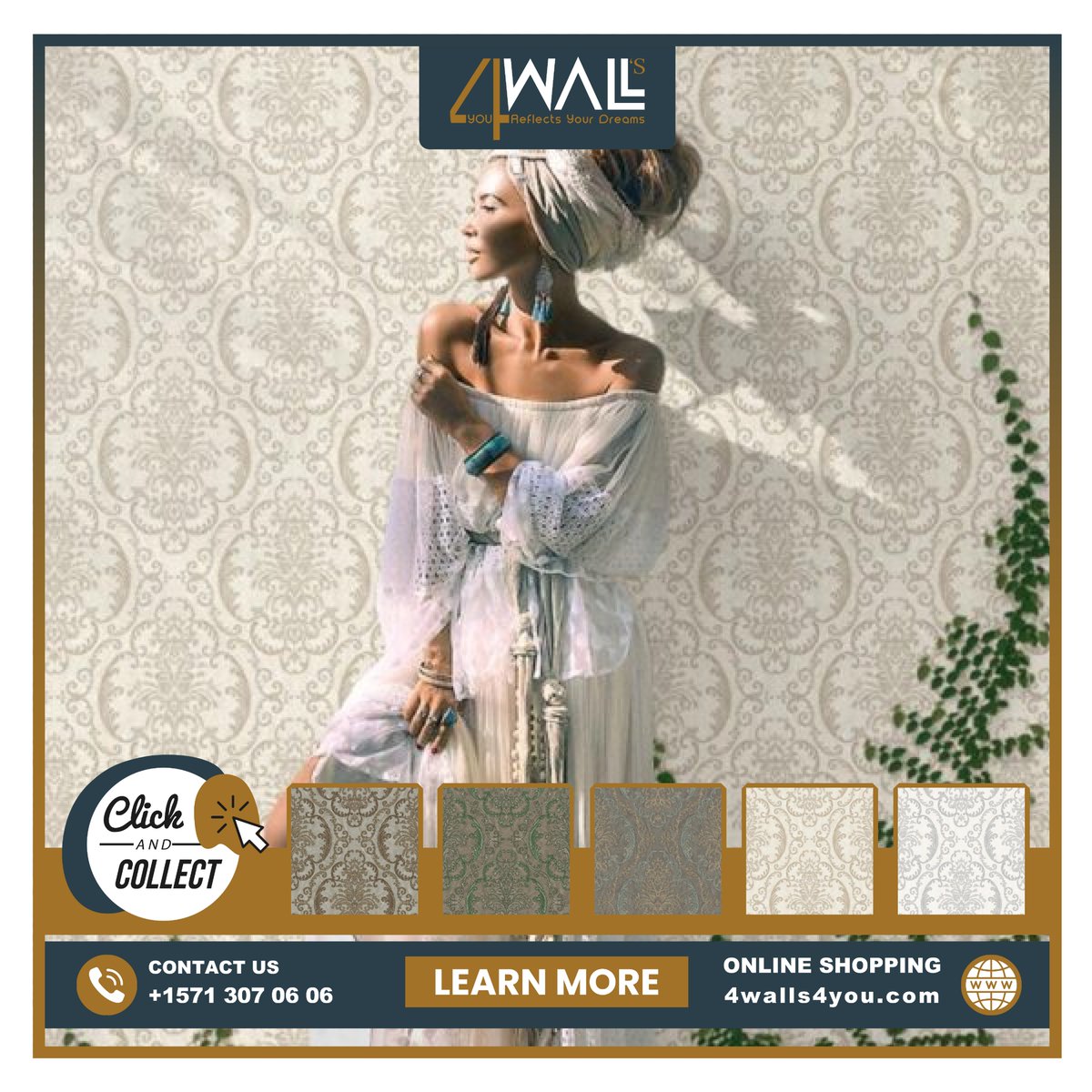 1312 Series | Damask Wallpaper
We believe that every design is unique and has its history and special individual charm. 
#wallpapersale #onlinewallpapersale #wallpaperdiscount #wallpaperonlinestore #wallpaperforsale #wallpaperdecor #interiordecorating #homedecor
