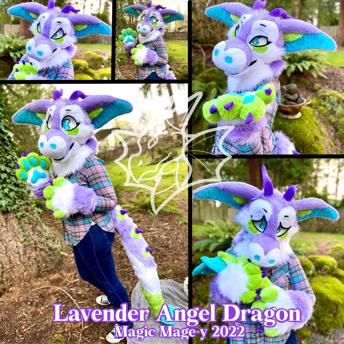 This adorable angel dragon is still available!! 🩵

This cutie is way too cute to be sitting in my craft room doing nothing!! 😂

They are available for $1,800 (plus shipping), and I can work with payment plans!! 🩵