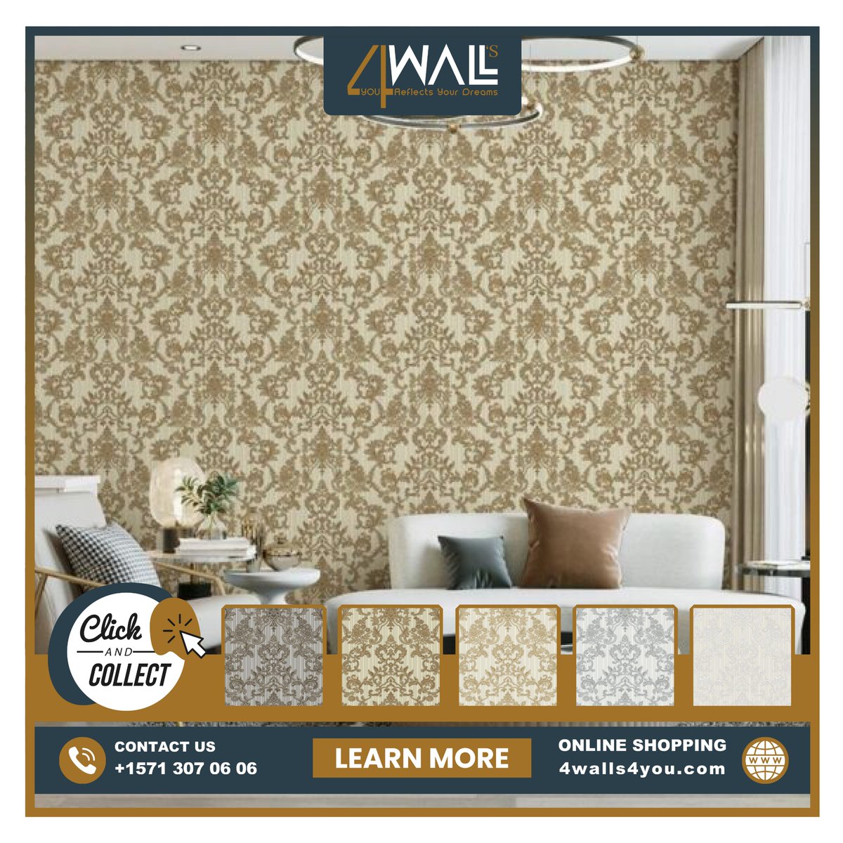 1305 Series | Floral Damask Wallpaper
We believe that every design is unique and has its history and special individual charm.
#wallpapersale #onlinewallpapersale #wallpaperdiscount #wallpaperonlinestore #wallpaperforsale #wallpaperdecor #interiordecorating #homedecor