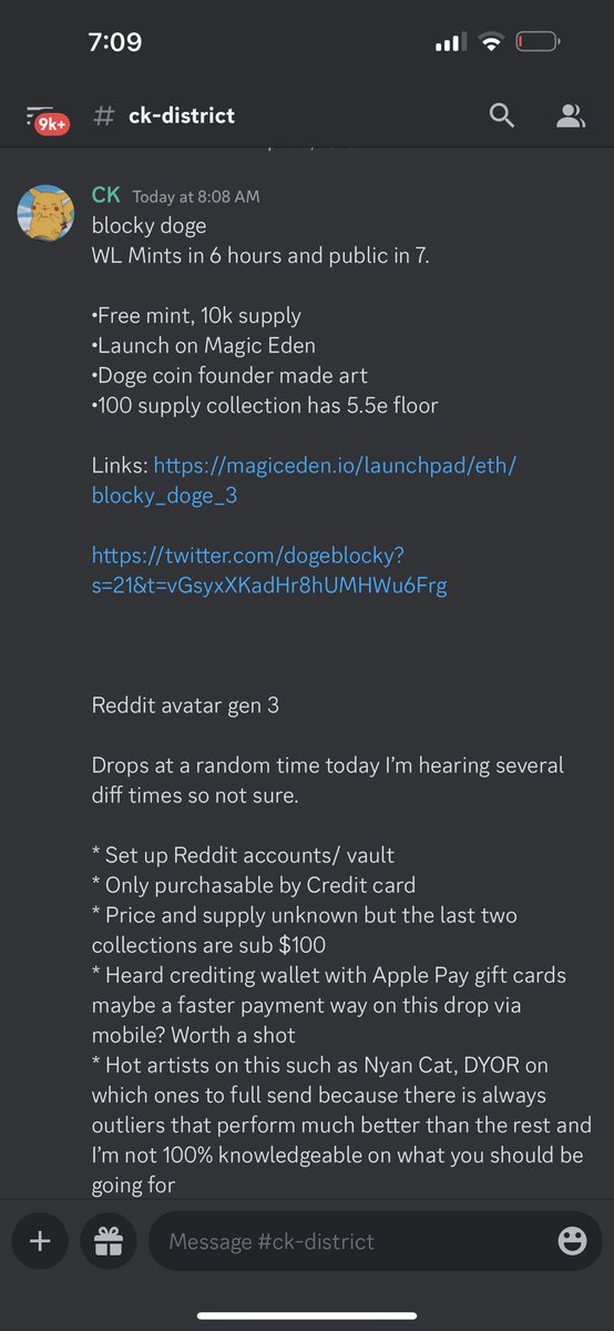 VanquishAlpha's tweet photo. Vanquish stays informed 🥷

• 2x+ on Ghost Child .05>.12 ✅
• Information on Blocky doge / Reddit avatars before the mints ✅

Reply one reason you should get a invite into our discord ⬇️ https://t.co/Rt1zQHufl8