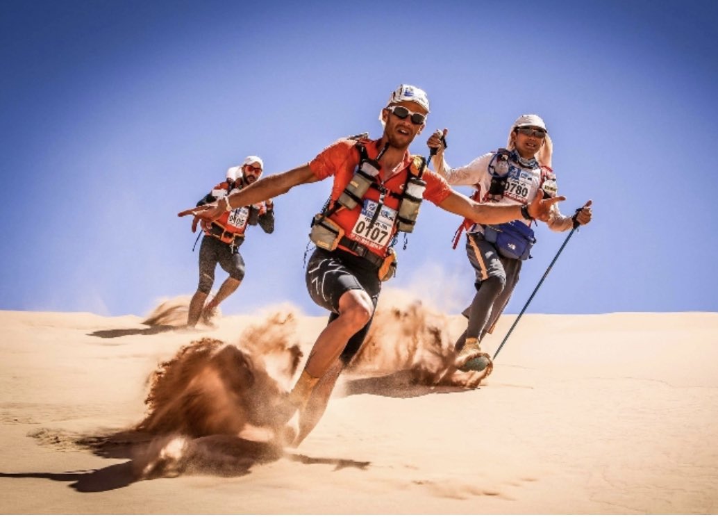 Hi everybody, <a href="/heaneytweets/">Alan Heaney</a> is back this time, not on a bike but attempting to run the Marathon de sables (6 marathons in 5 days, 265km across the Sahara desert, unsupported) from Sun 23rd to 30th April. His charity partner is <a href="/mindspacemayo/">Mindspace Mayo</a> To donate, gofund.me/7d96c078