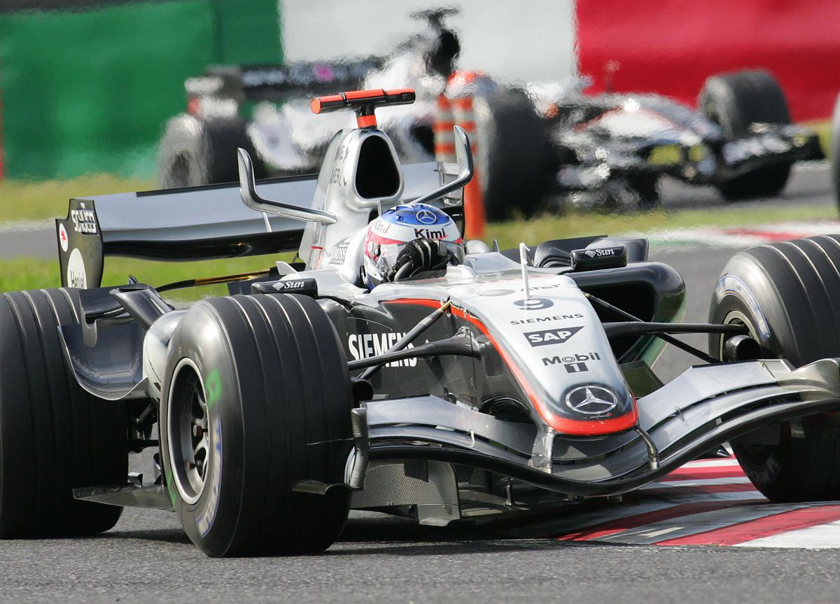 McLaren MP4-20 Kimi Raikkonen 日本GP 2005 McLaren MP4/20 Japan GP 2005 Kimi Raikkonen | J. P. Montoya - Kane