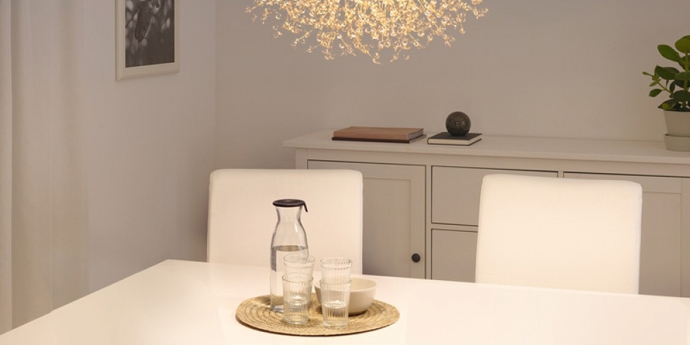 #interiordesign Zen Sparkles - Modern LED Chandelier zenleds.com/zen-sparkles-m…