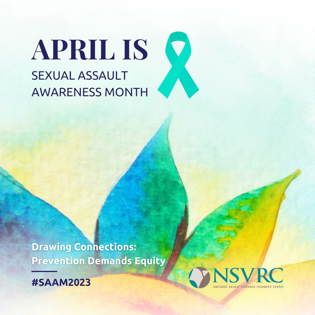 RSTXINC's tweet photo. April is Sexual Assault Awareness Month! SAAM draws attention to the prevalence of sexual violence and educates the larger community on prevention.

Learn more about the work of prevention through organizations like @NSVRC to become a more effective advocate for survivors. https://t.co/VpSKJZLp6F