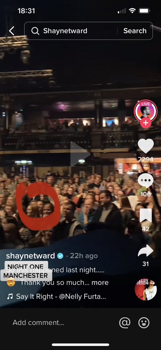 Kezalaa_'s tweet photo. @shayneTward I spotted myself 🙊🤣 https://t.co/P8ADYK8PjX