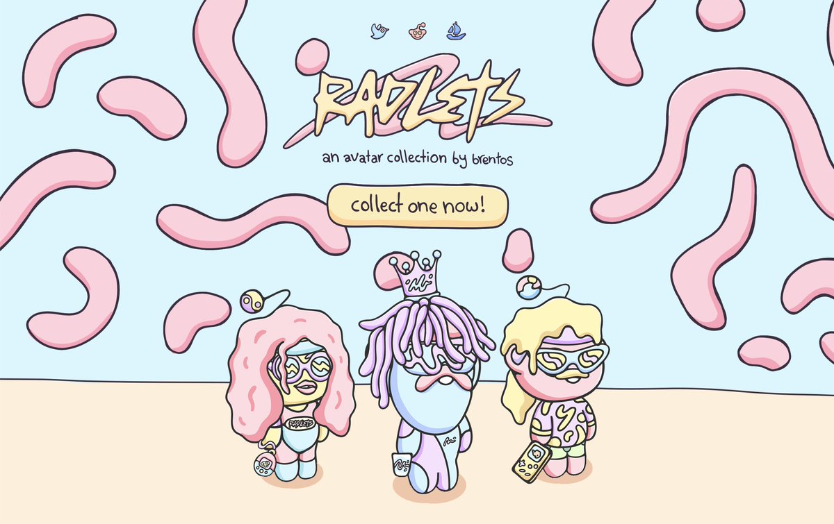 The Radlets website just dropped! See it in the bio 🤙