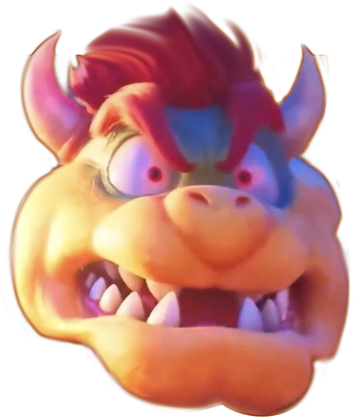 Mike-O on X: Just made these movie Bowser emotes, free to use on your  twitch dot tv  / X