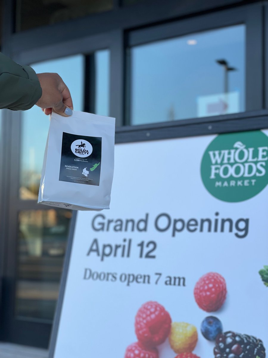 bold_gritty's tweet photo. And, another one.... Bold and Gritty Coffee is now available at @WholeFoods in Rochester, NY. Let's goooooo!!! 

#boldandgritty #WholeFoods #RochesterNY #BlackOwnedBusiness #coffeelovers https://t.co/6avp1KiMIT