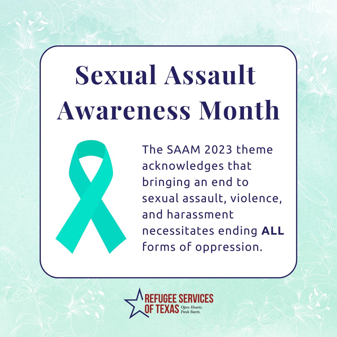 RSTXINC's tweet photo. This year’s SAAM theme is Drawing Connections: Prevention Demands Equity which recognizes that it will take ending all forms of oppression to end sexual harassment, assault, and abuse. https://t.co/9MDRuiTsvj