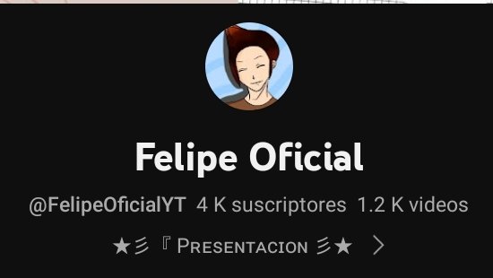 Hoy 11/04/203 

Llegamos a 4k en el canal 😭💞

Quiero agradecer a ustedes por el apoyo en toda Parte chicos 

"La felicidad no es mi destino, es la actitud con la que viajo".