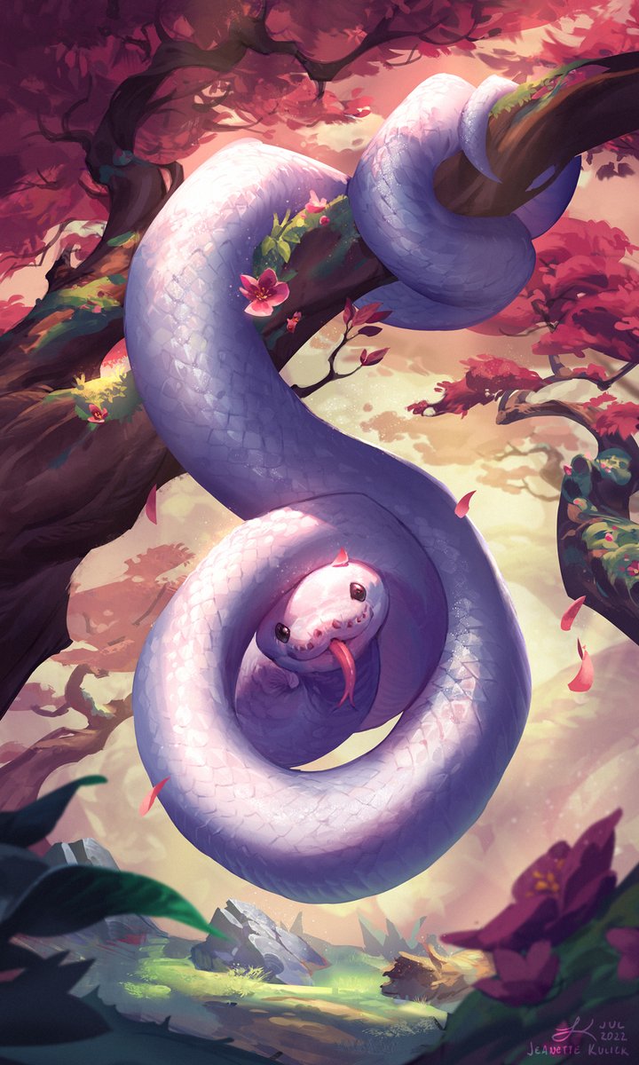 JCakins's tweet photo. Hey #PortfolioDay! I'm Jeanette, and I'm an illustrator that loves vivid colors n' cutie characters! ❤️‍🔥✨My work's been on airport walls, tarot cards, and indie artbooks! Open to work~

🖌️ https://t.co/r0Xlx3dtwf
💌 jeanettekulick@gmail.com https://t.co/LKIrDvRijp