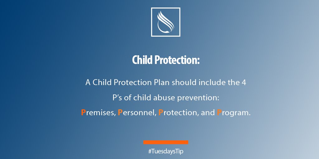 Child protection involves many moving parts, including premises review, administration, supervision, and program review. Find a comprehensive guide to creating a child protection plan and other child protection resources here: ow.ly/HJgf50NGyoe. #TuesdayTips