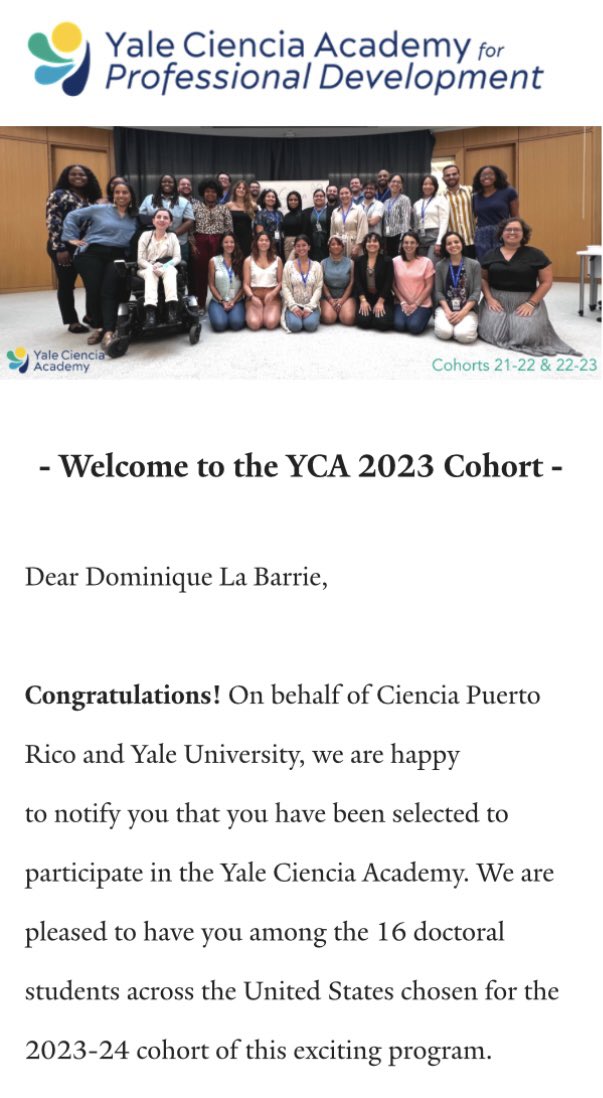 Dominique L. La Barrie, MS tweet media