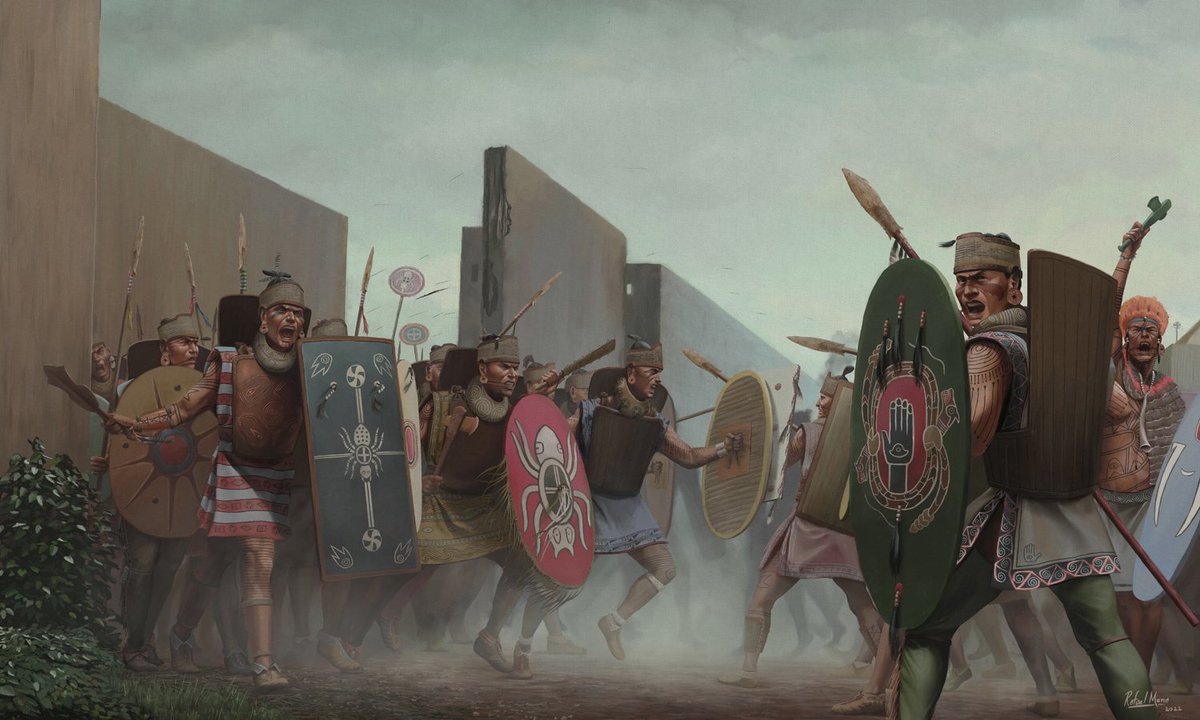 RafaelmenaI's tweet photo. 🇬🇧#PortfolioDay  Hey, I'm Rafael Mena, Mexican archaeologist and illustrator doing Mesoamerican stuff, among others.  

🇲🇽#PortfolioDay Hola, soy Rafael Mena, arqueólogo mexicano e ilustrador de cosas mesoamericanas, entre otras. https://t.co/RvTkNhTMQX