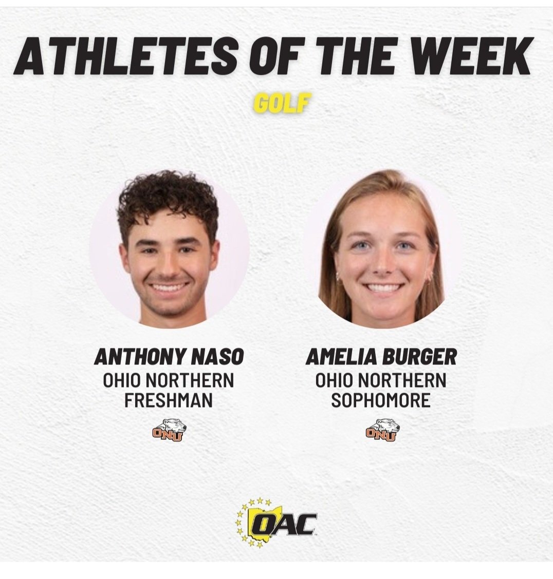PBGolfnation's tweet photo. Polar Bear Golf Nation had a nice weekend. Along with Amelia and Anthony grabbing OAC honors the Men finished 2nd and Women won in the Polar Bear Golf Classic #BDAFS https://t.co/54zvqYNCyL