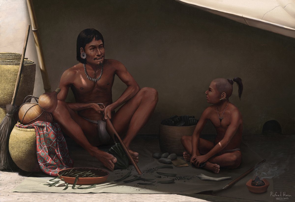 RafaelmenaI's tweet photo. 🇬🇧#PortfolioDay  Hey, I'm Rafael Mena, Mexican archaeologist and illustrator doing Mesoamerican stuff, among others.  

🇲🇽#PortfolioDay Hola, soy Rafael Mena, arqueólogo mexicano e ilustrador de cosas mesoamericanas, entre otras. https://t.co/RvTkNhTMQX