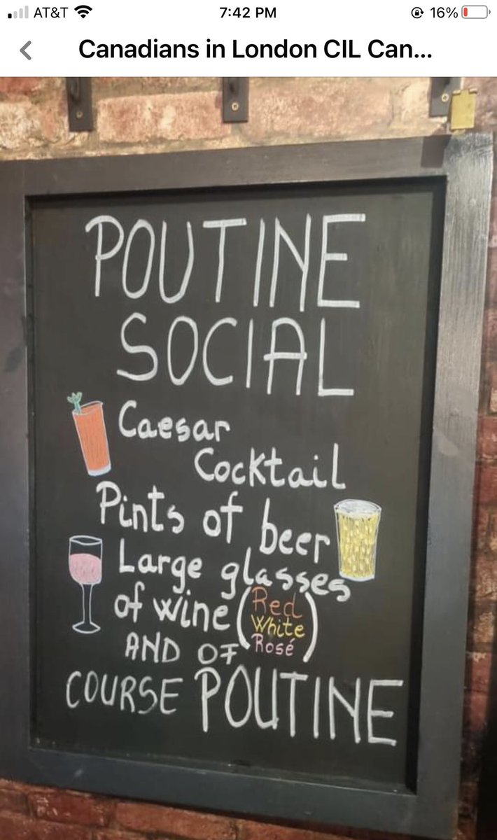From another FB group, a poutine social in London UK? Looks like fun! #poutine  #Expatslife #UK