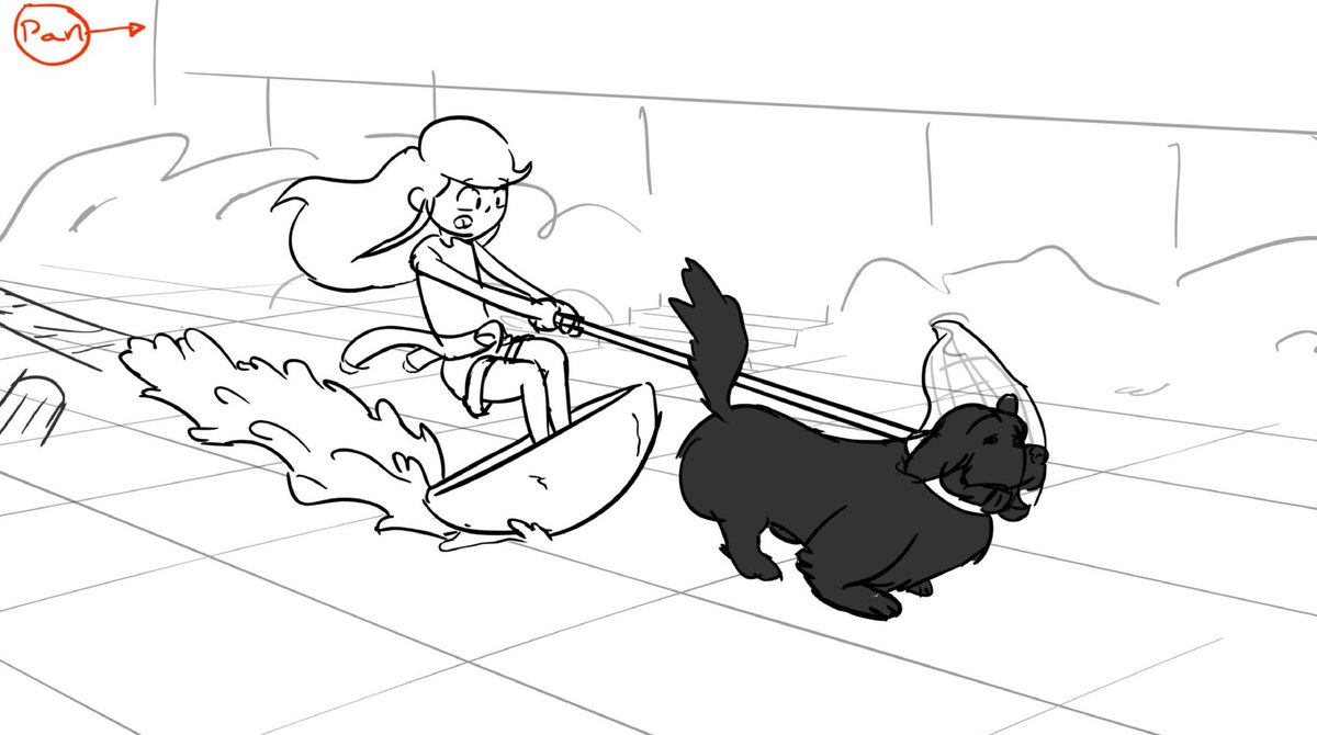 ScribbleAddict's tweet image. Hi #PortfolioDay I&apos;m a Storyboard artist and revisionist available for freelance and in house work. I&apos;m in Burbank, and have 8+ years of experience working on live-action and cartoons, for both feature and series. Check my portfolio website in the reply to this tweet.