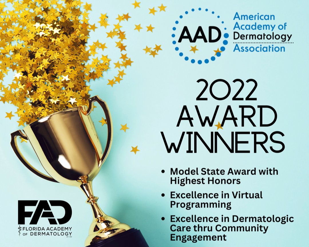 Florida Academy of Dermatology tweet media