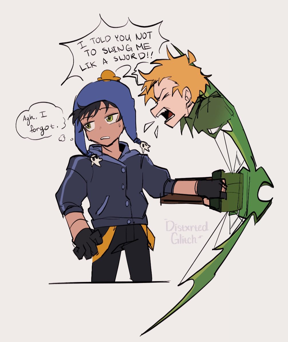distxrtedglitch's tweet photo. Soul Eater X South Park (more in development but have these for now) #southpark #creek #southparkau #spBunny https://t.co/vlAE6hQckY