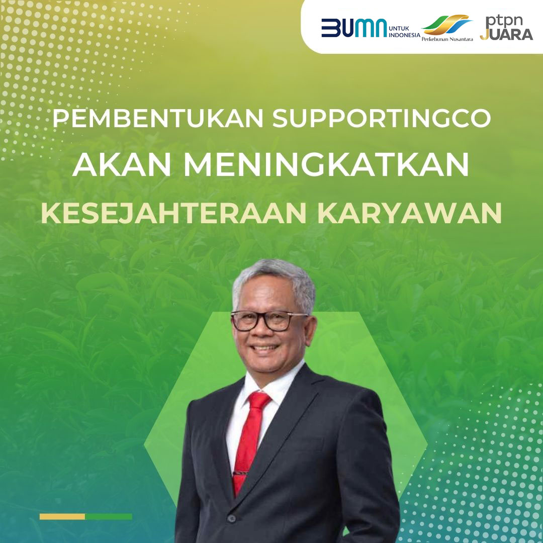 WAWonosari's tweet photo. #KawanRolas
Pembentukan SupportingCo ditujukan juga untuk meningkatkan kesejahteraan karyawan di
PTPN. SupportingCo akan memberikan layanan dan dukungan bagi kebutuhan operasional dan
pengembangan bisnis PTPN, sehingga diharapkan dapat meningkatkan produktivitas dan
efisiensi https://t.co/dEvZWUXRZ8