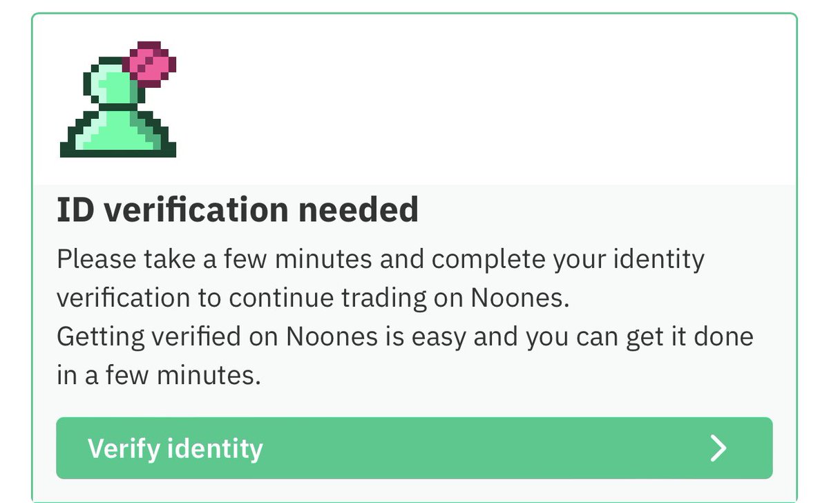 Adeyemoolanre16's tweet photo. @noonesapp Have verified the Address on my account and it’s was successfully approved, but I can’t still send out my fund or initiate trade, he kept showing I need to upgrade my kyc after have already done every steps of verifying process, I can’t send out my funds or started trade… https://t.co/8z3cho4xfP