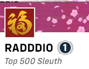 Radddio's tweet image. Goated title