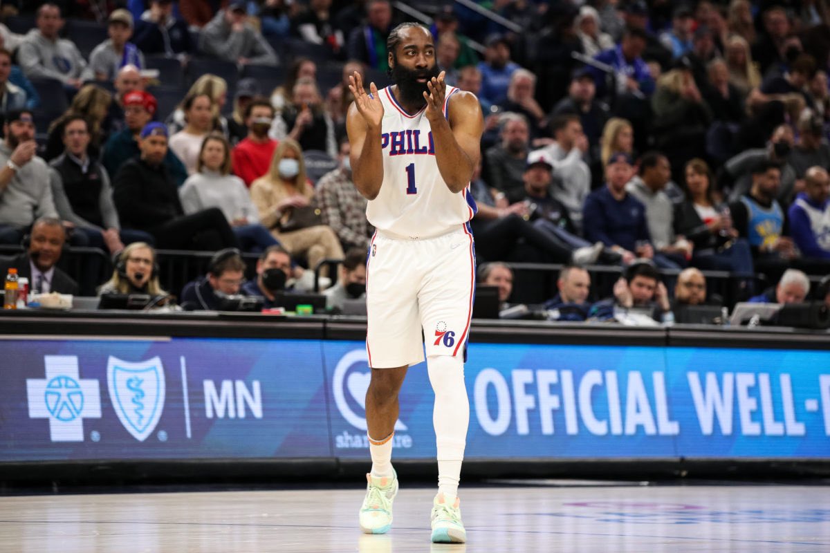 SunDevilHoops's tweet photo. 1️⃣4️⃣ for 1️⃣4️⃣ 

If you have James Harden on your team, you are guaranteed make the playoffs 👍

The @SunDevilHoops legend has yet to miss the postseason in his career 🫡

(📸 @GettyImages) https://t.co/FI7Pq6sLr2